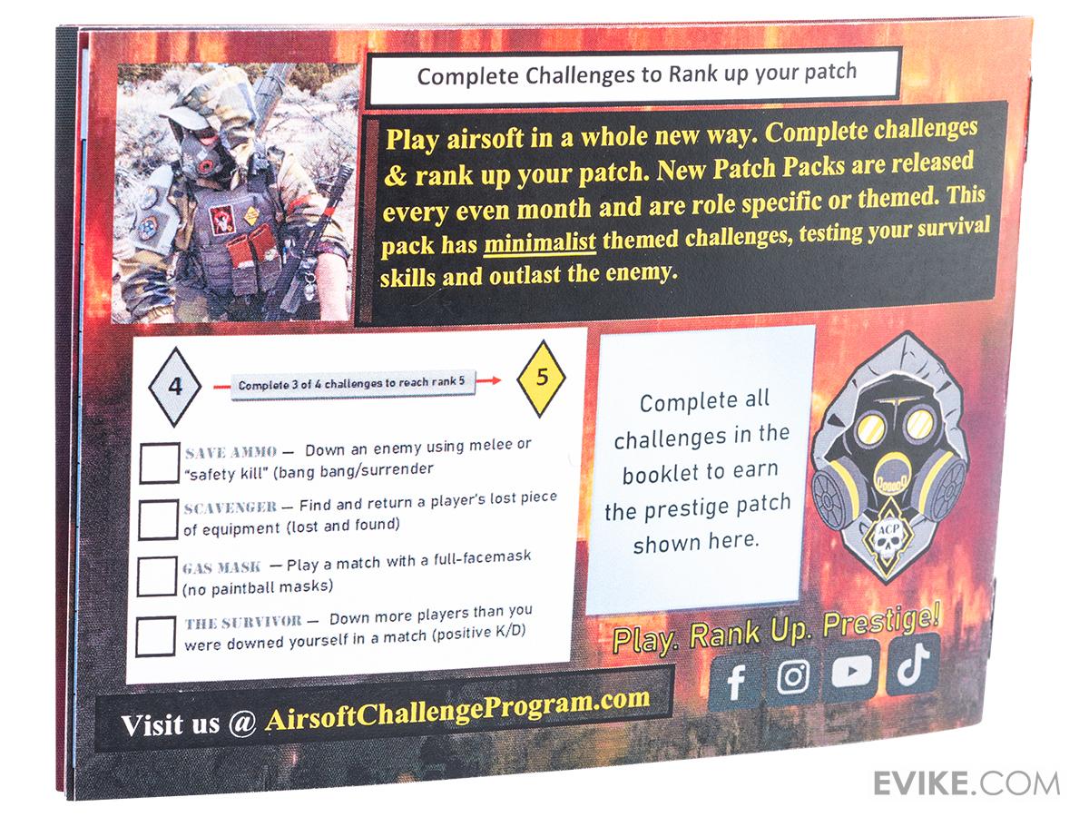 Airsoft Challenge Program Season 2 Patch Pack (Model "The Survivor
