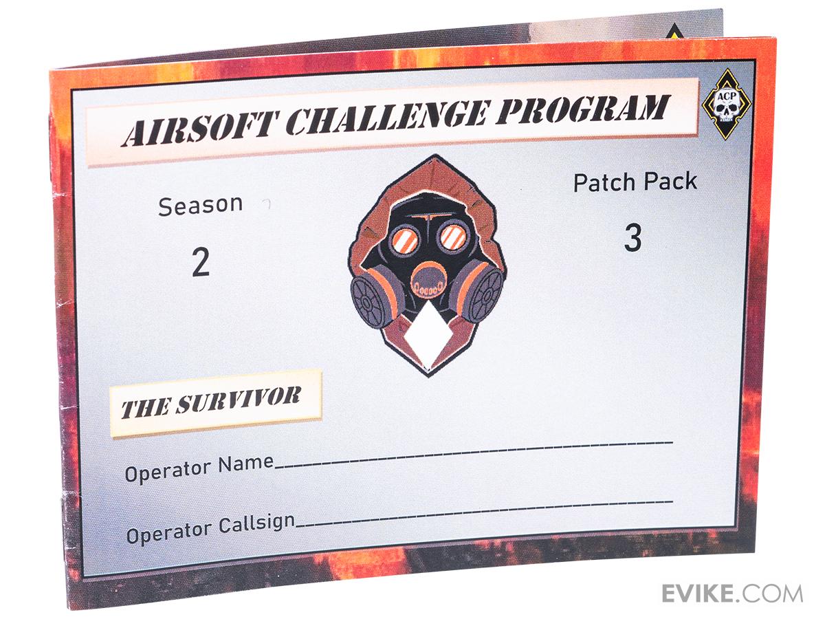 Airsoft Challenge Program Season 2 Patch Pack (Model "The Survivor