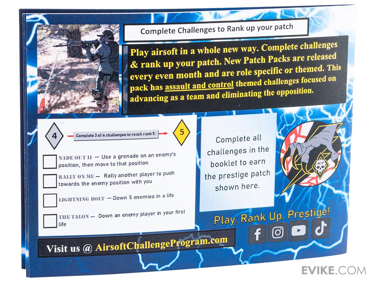 Airsoft Challenge Program Season 3 Patch Pack (Model "The Talon