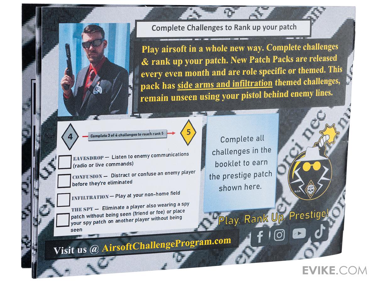 Airsoft Challenge Program Season 3 Patch Pack (Model "The Spy