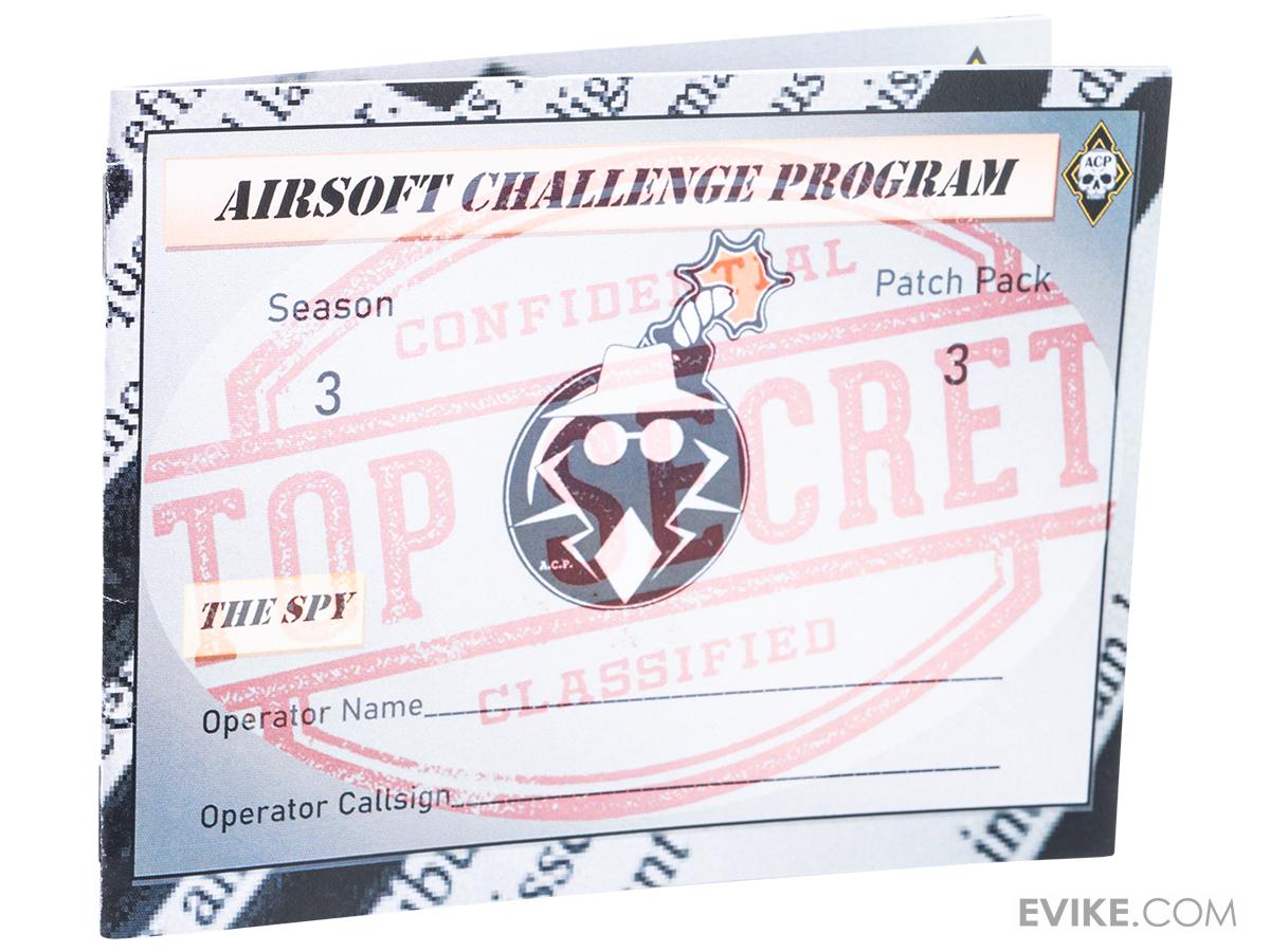 Airsoft Challenge Program Season 3 Patch Pack (Model "The Spy