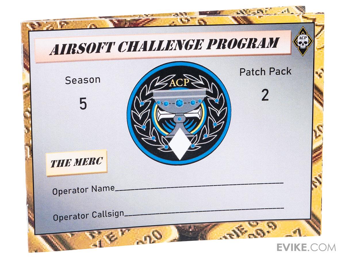 Airsoft Challenge Program Season 5 Patch Pack (Model "The Merc