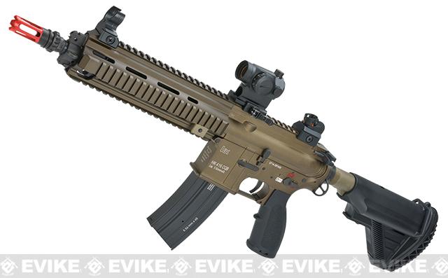 z H&K Licensed Limited Edition HK416D CQB Elite Full Metal Airsoft AEG Rifle by VFC / Elite Force - Bronze