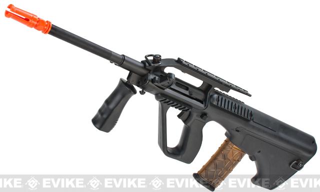 Army Armament Kompetitor Advanced AUG KU CIV Airsoft AEG Rifle w/ Lipo Ready gearbox and scope mount