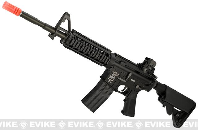 BOLT M4 B-4 SOPMOD B.R.S.S. Full Metal Recoil EBB Airsoft AEG Rifle (Color: Black)