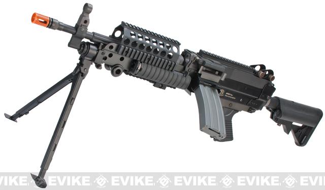 スプリングSALE！FN M249 MK46 実物バイポッド FN Herstal M249 MK46 SPW Airsoft AEG Machine Gun by Classic Army