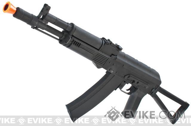 CYMA Sport AK105 Airsoft AEG Rifle w/ Steel Folding Stock (Package: 7.4v LiPo Battery + Charger)