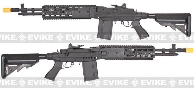 cyma m14 ris ebr evil black rifle custom metal cyma m14 ris ebr evil black rifle custom metal