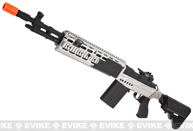 cyma m14 ris ebr evil black rifle custom metal cyma m14 ris ebr evil black rifle custom metal