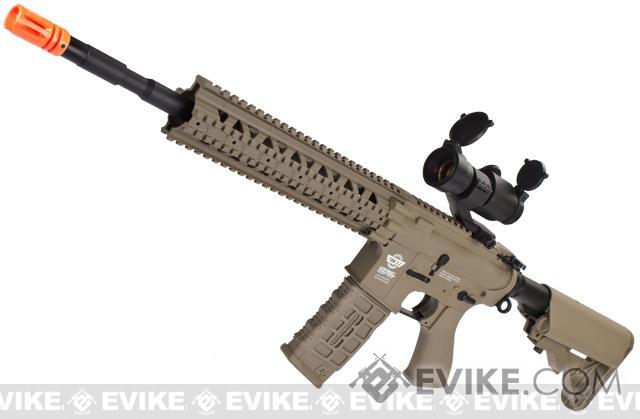 G G Cm16 R8 L Airsoft Aeg Rifle Combo Package W Scope Package Tan Gun Only Airsoft Guns Airsoft Electric Rifles Evike Com Airsoft Superstore