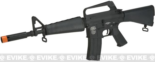 G&P CAR-15 Carbine Airsoft AEG Rifle with Retractable Stock (Package: Gun Only)