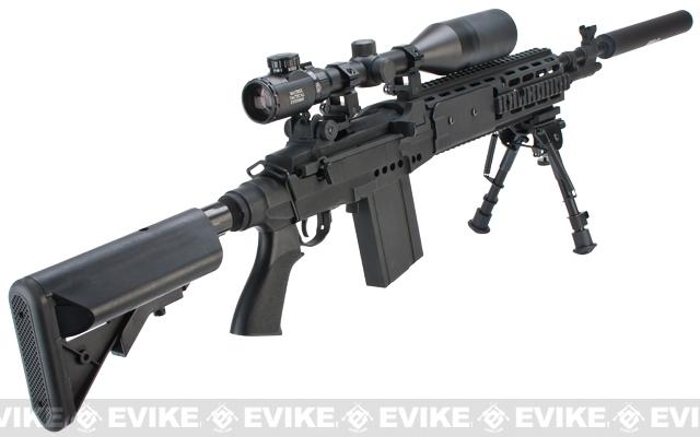 Evike Class I Custom M14 EBR Airsoft AEG Rifle Package inspired by ...