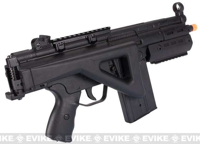 JG T3 SAS-F Airsoft AEG Rifle with Folding Stock, Airsoft Guns