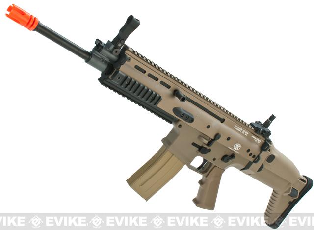 Cybergun FN Herstal Licensed Full Metal SCAR Light Airsoft AEG Rifle by VFC (Model: Standard / Dark Earth)