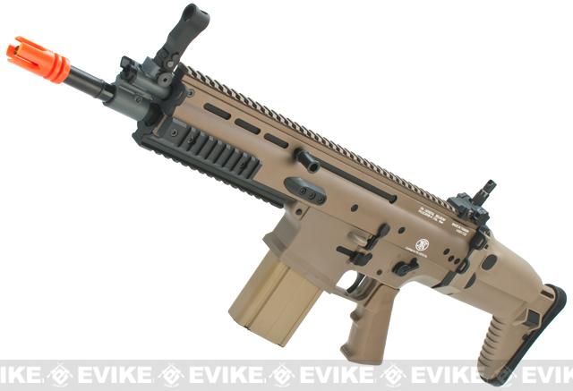 Cybergun FN Herstal Licensed Full Metal SCAR Heavy Airsoft AEG Rifle by VFC (Model: CQC / Dark Earth)