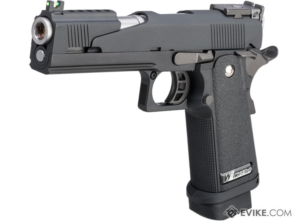 WE-Tech Xcelerator Series Hi-CAPA Gas Blowback Pistol (Model: Alpha / Black / Standard Grip)