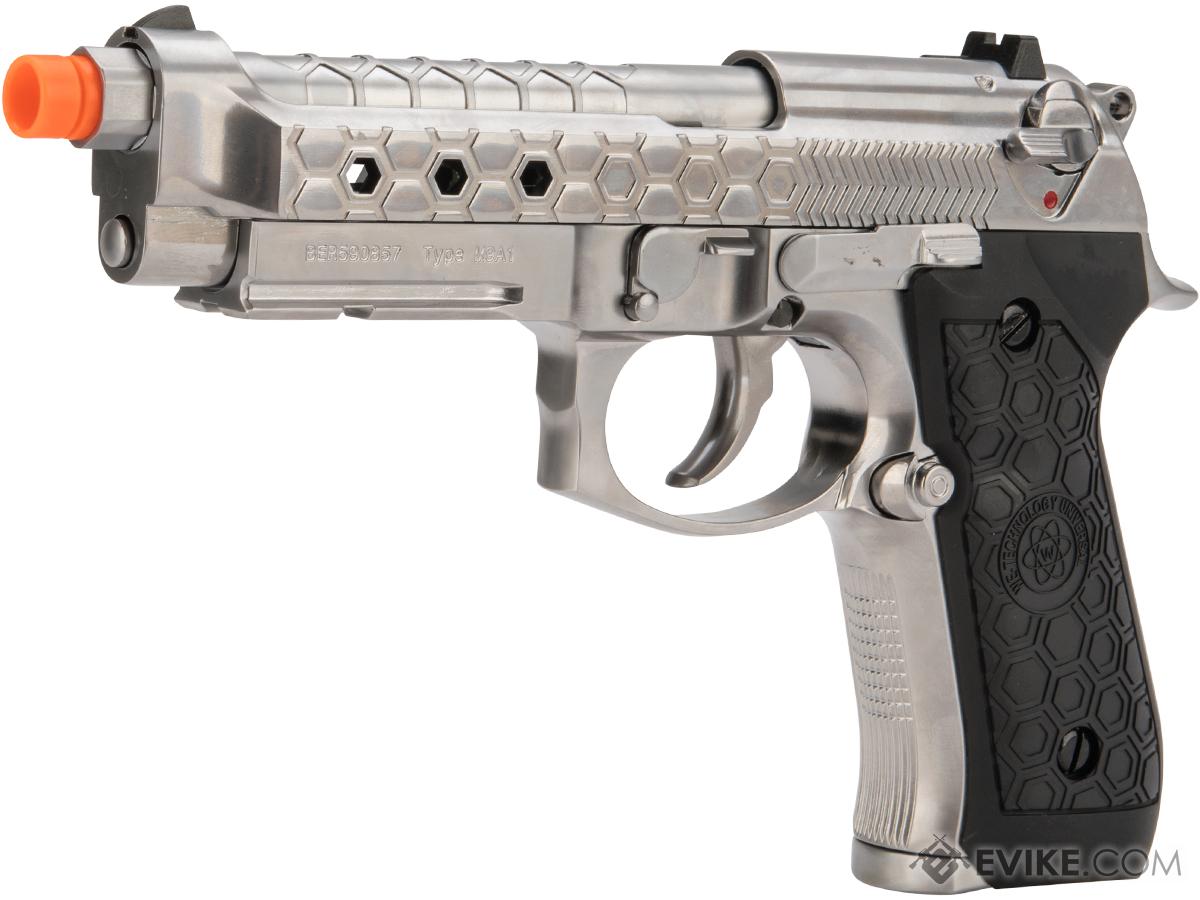 WE Double Barrel 1911 Full Metal GBB Pistol Airsoft ( SV )