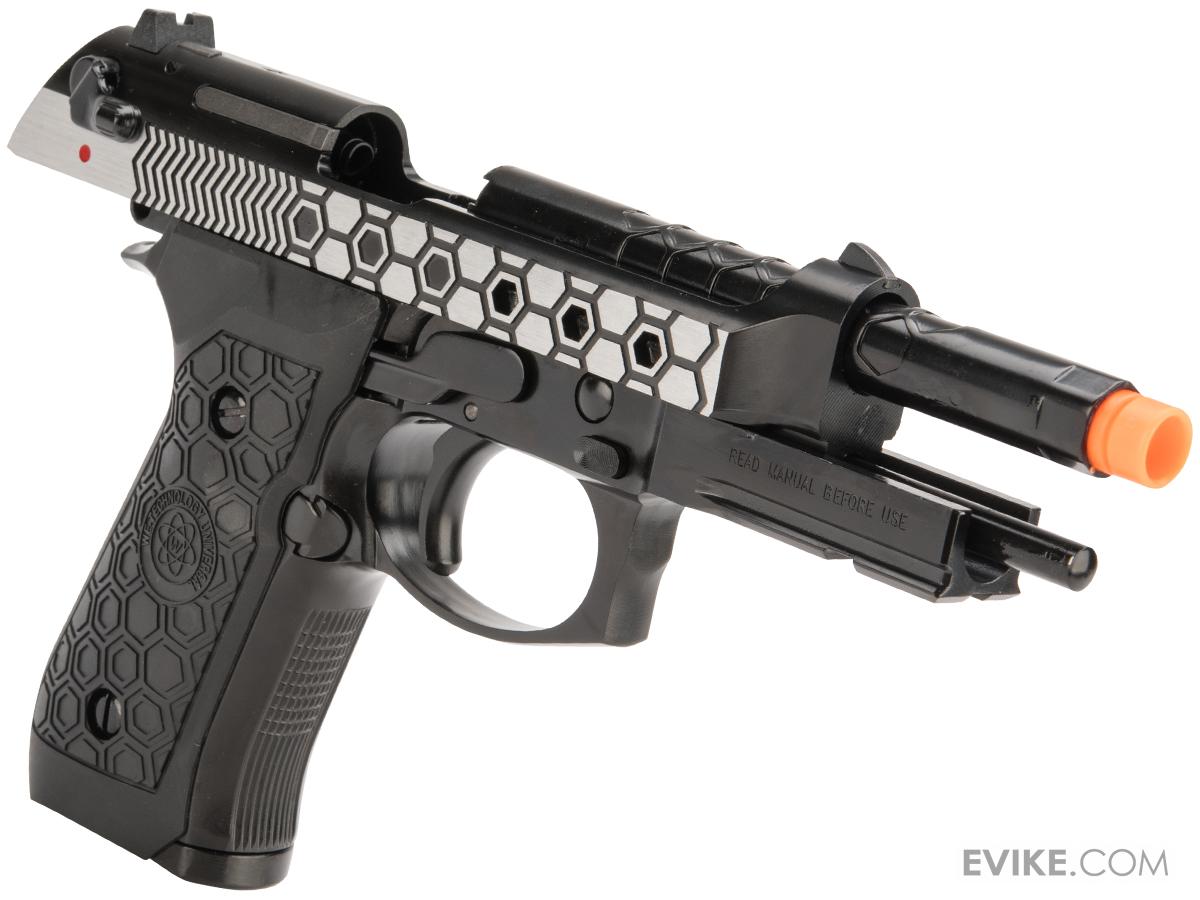 WETech Hex M92A1 Full Metal Gas Blowback Airsoft Pistols (Color Two
