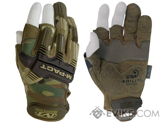 Mechanix M-PACT Agilite Edition Tactical Gloves (Color: Multicam / Small)