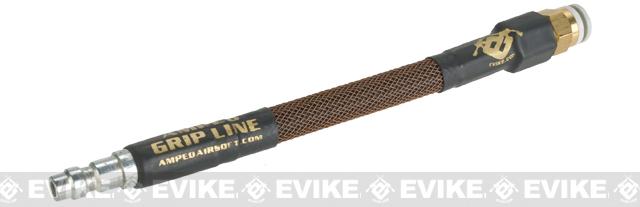 Amped Airsoft HPA Fitting (Model: Grip Line / Brown)
