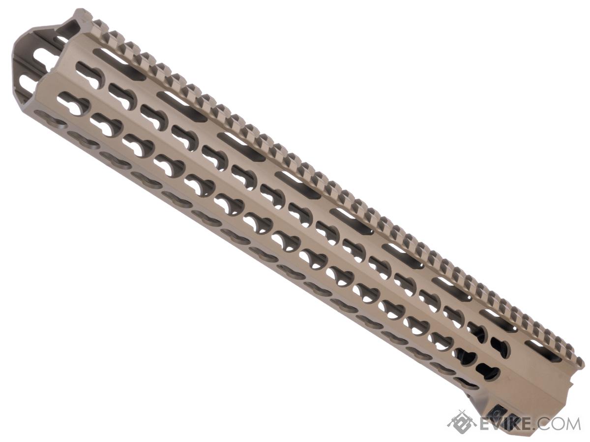 AIM Sports Cerakoted Keymod Handguard for AR-15 (Model: 15 / Flat Dark Earth)