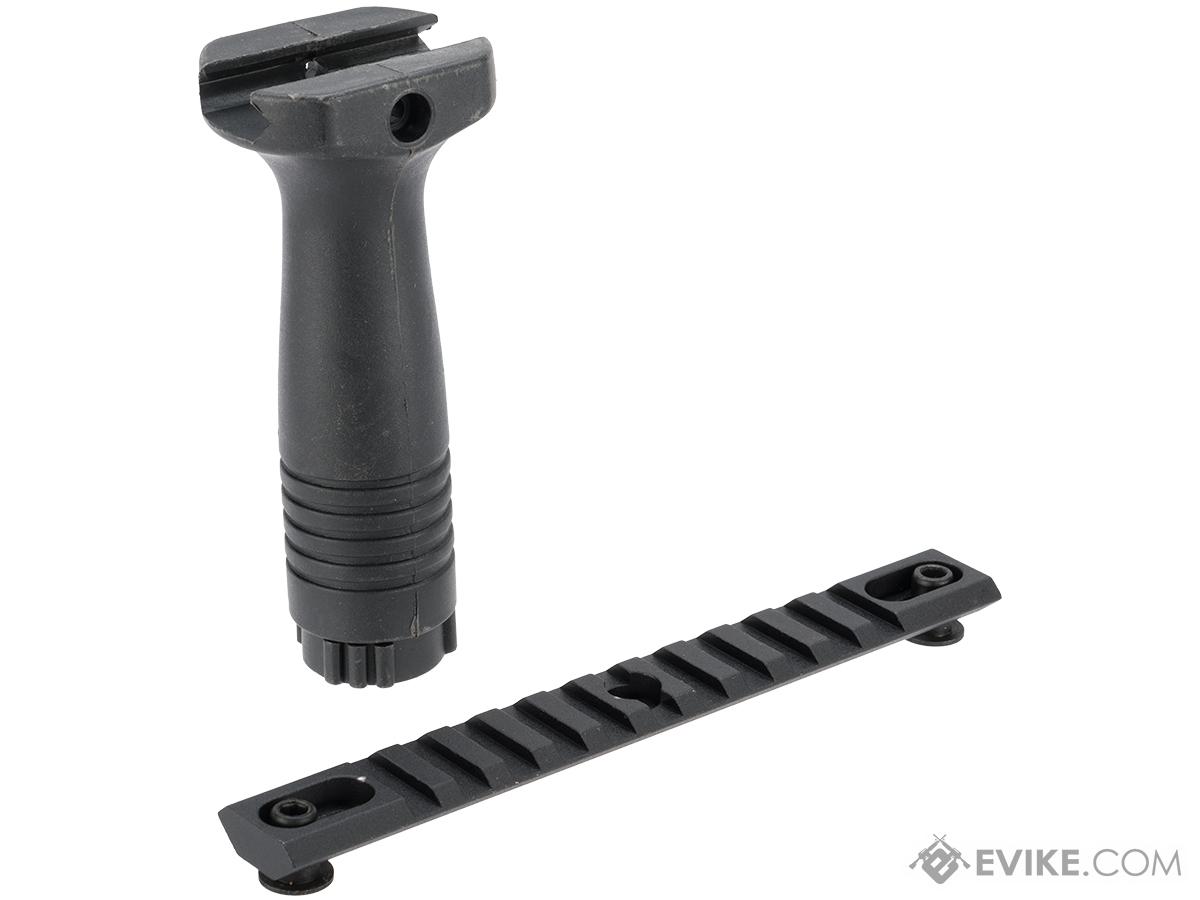 AIM Sports M4/M16 Vertical Support Grip w/ Rail Set for M4 Hand Guard