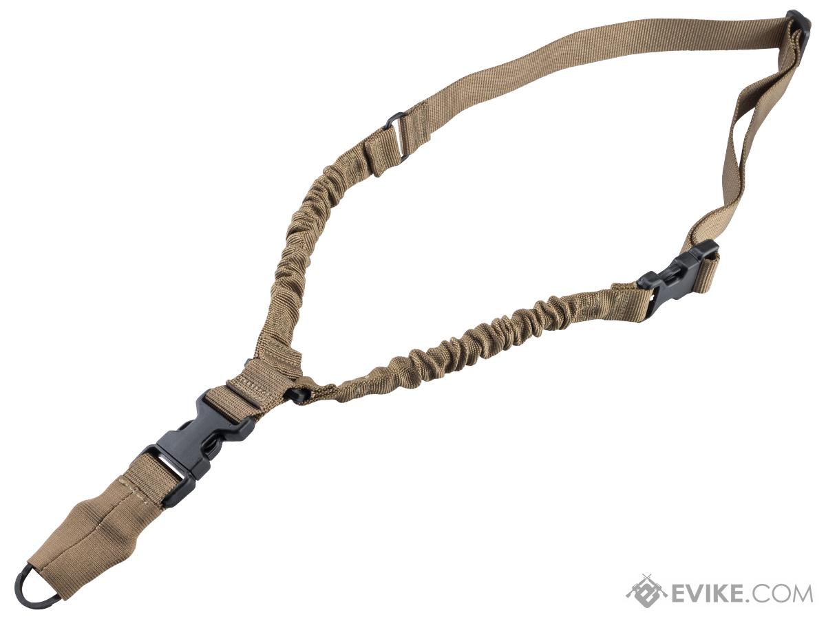 AIM Sports One Point Bungee Sling w/ Steel Hook (Color: Tan)