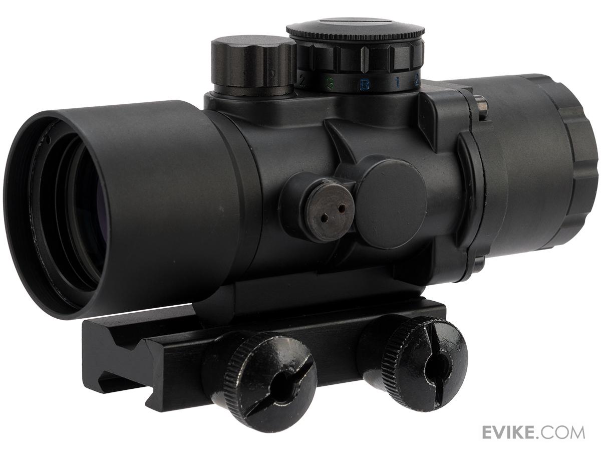 AIM Sports Prismatic Series 3X36 Rifle Scope with Rapid Ranging Reticle