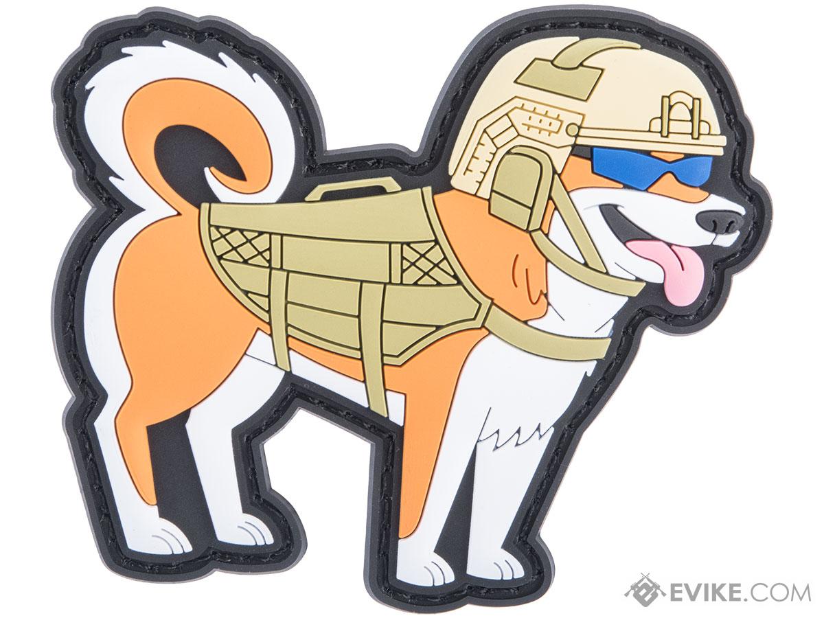 Patch Fiend Tactical Dog Series PVC Morale Patch (Design: TactiShiba)