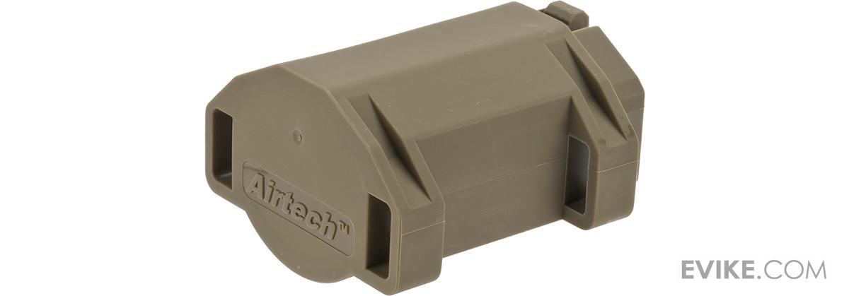 Airtech Studios BEUTM Battery Extension Unit for AM-013/AM-014/AM-015 Series Amoeba Airsoft AEGs (Color: Dark Earth)