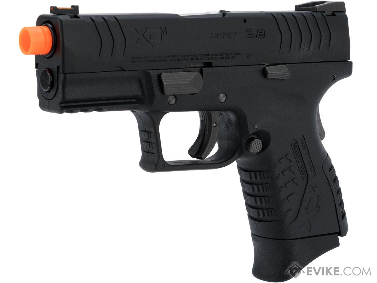 Springfield Armory Licensed XDM Gas Blowback Airsoft Training Pistol (Model: 3.8 Compact / Black)