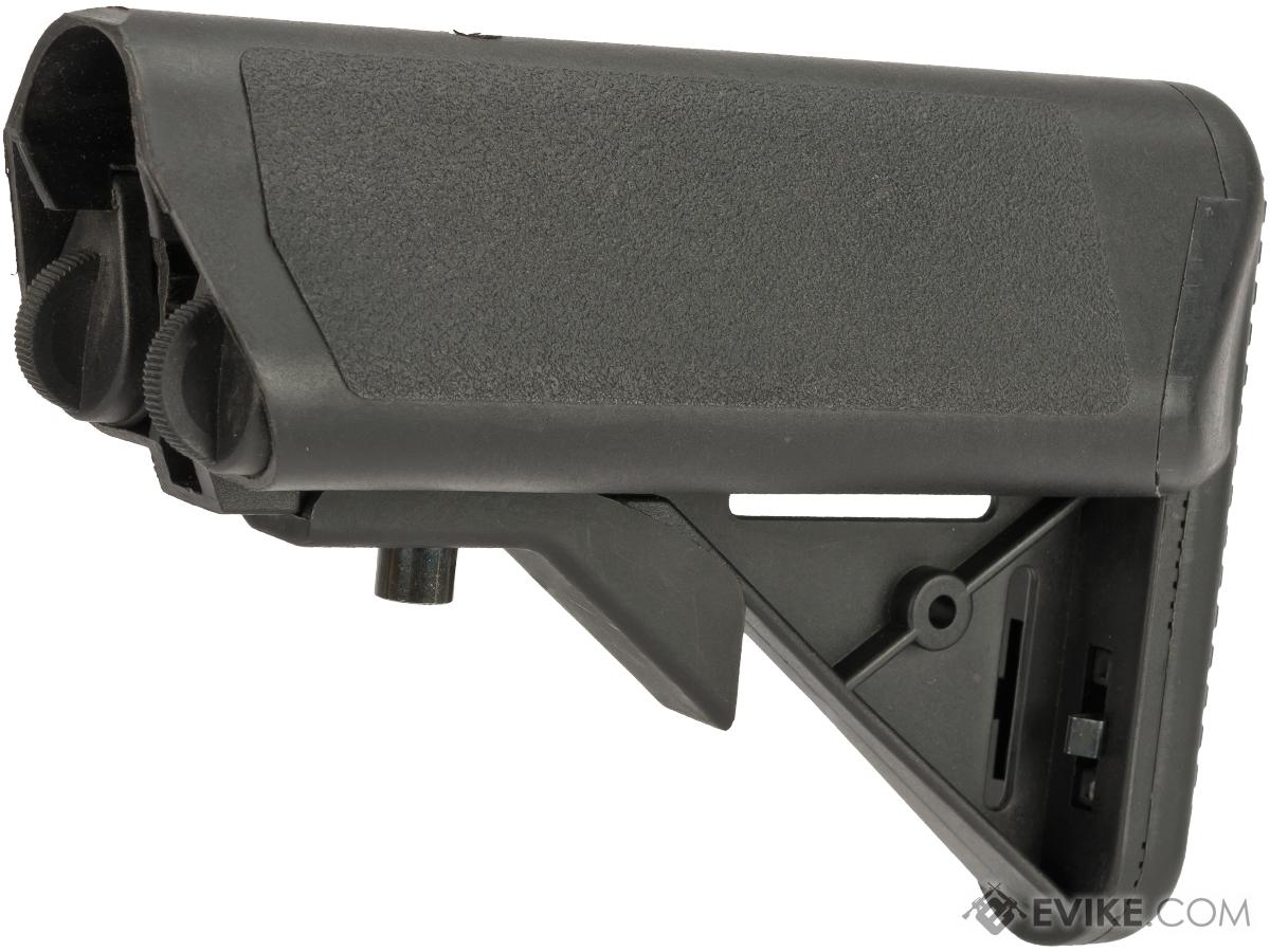 A&K PTW Type Crane Stock with Flocked Cheek Pads for PTW / STW M4 Series Airsoft AEG