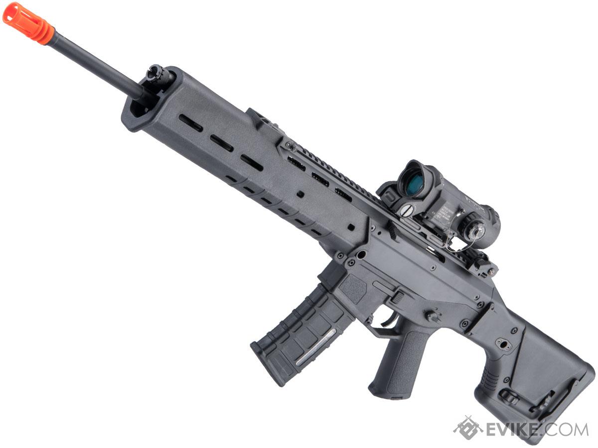 A&K Adaptive Combat Rifle Airsoft AEG Rifle (Color: Black / DMR)