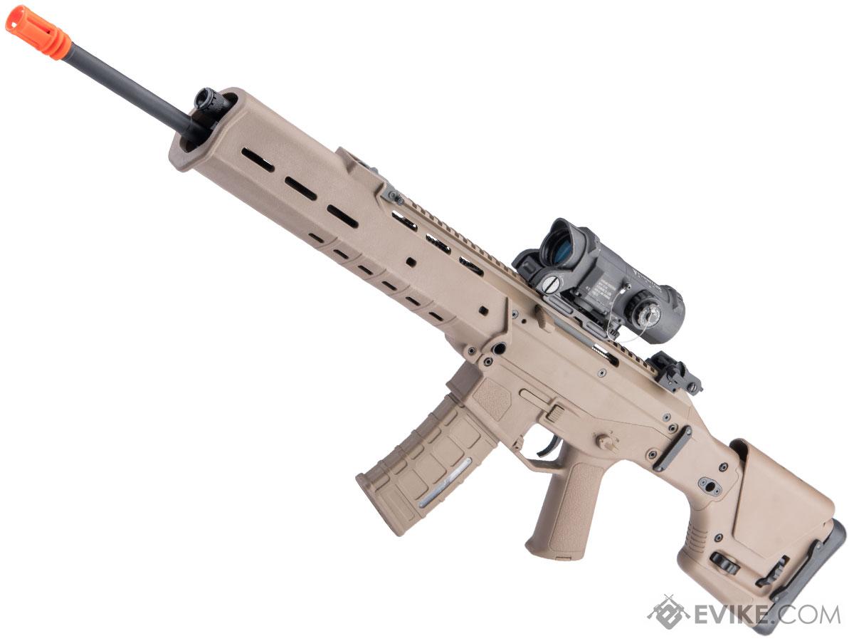 A&K Adaptive Combat Rifle Airsoft AEG Rifle (Color: Dark Earth / DMR)