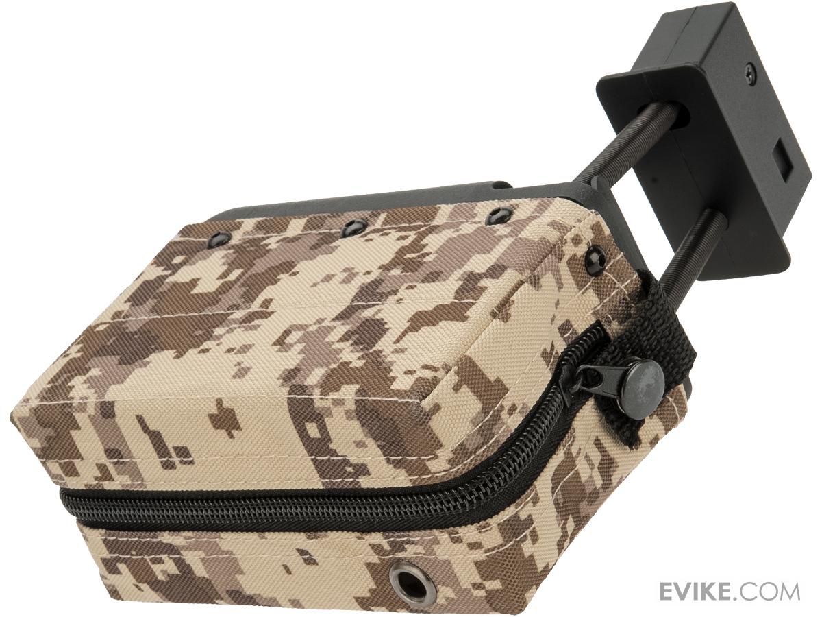 A&K 1500 Round Box Magazine for Airsoft M249 Series AEG (Color Digital