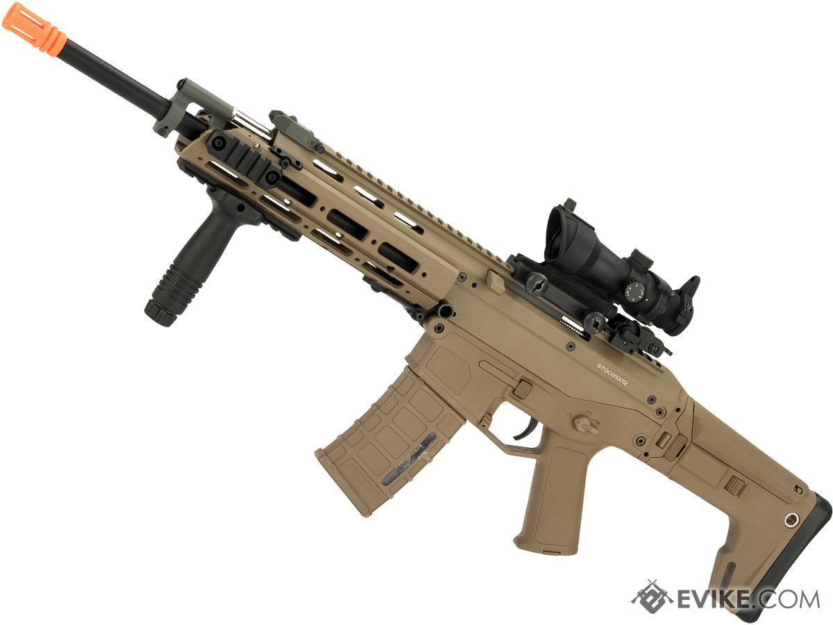 A&K Adaptive Combat Rifle Airsoft AEG Rifle (Color: Dark Earth / Full Size RIS)