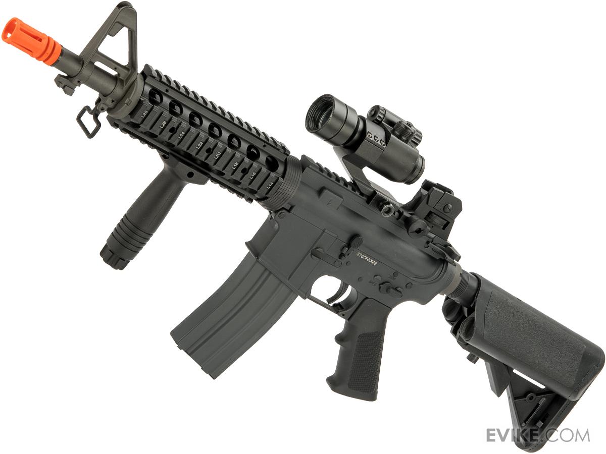 A&K Systema Clone AR Pattern STW Airsoft Professional Training Weapon Rifle (Model: M4 CQB-R)