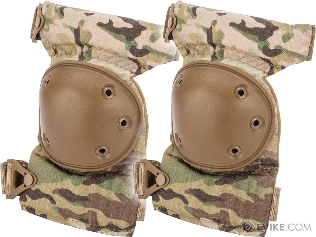 Alta Industries AltaCONTOUR Tactical Knee Pads with Flexible Caps (Color: Multicam)