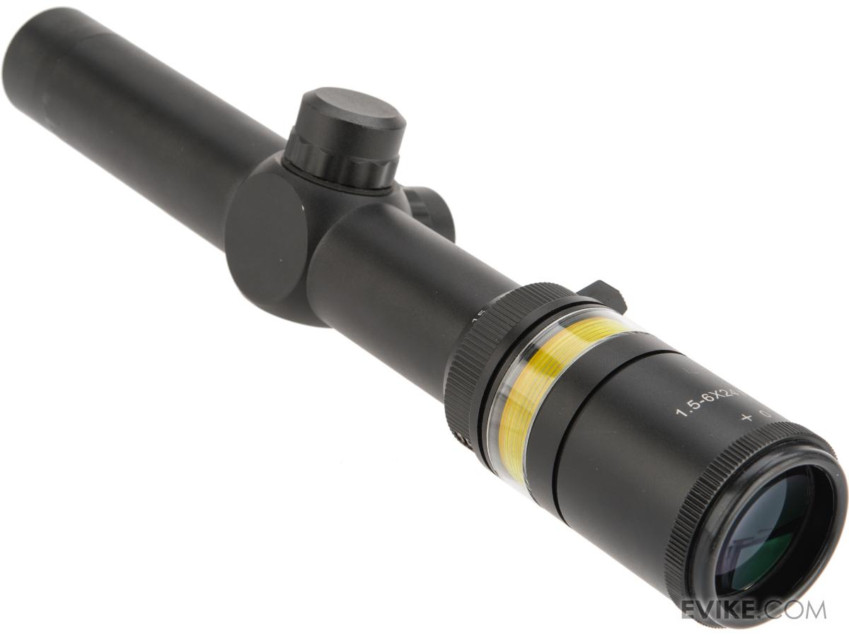 Matrix 1.56x24 Fiber Optic Rifle Scope (Color Green), Accessories