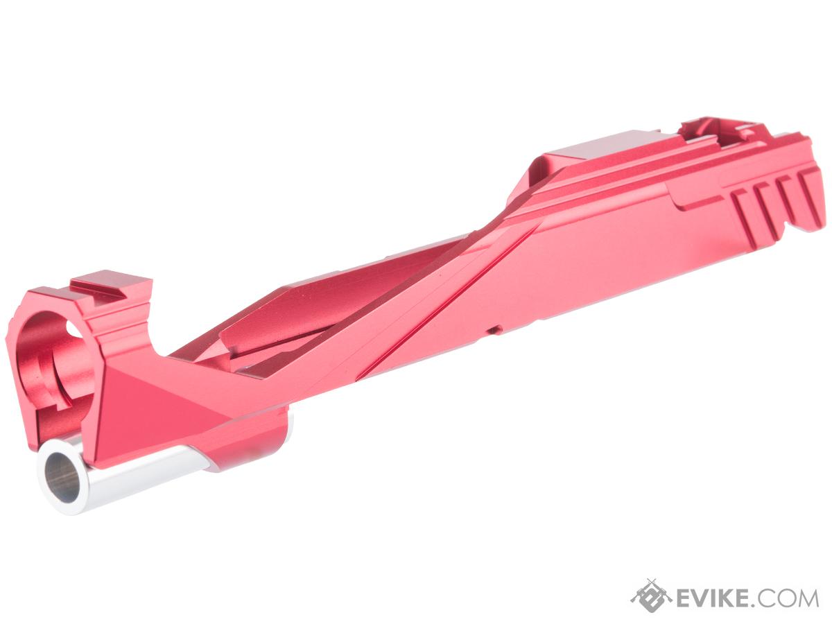 Edge Airsoft Custom CNC Giga Slide for Tokyo Marui Hi-Capa Airsoft Pistols (Color: Red)