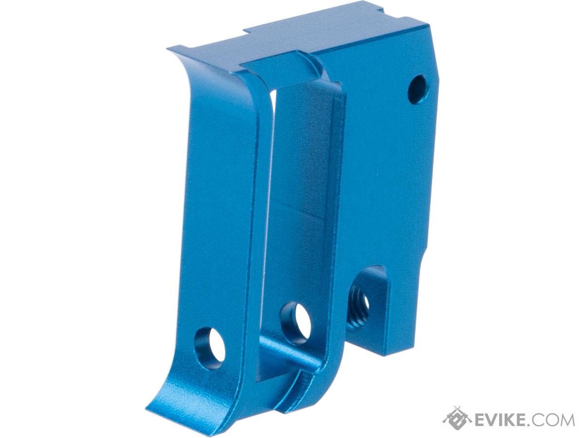 EDGE Airsoft Aluminum Trigger for Hi-CAPA / 1911 Gas Blowback Airsoft Pistols - Type 1 (Color: Blue)