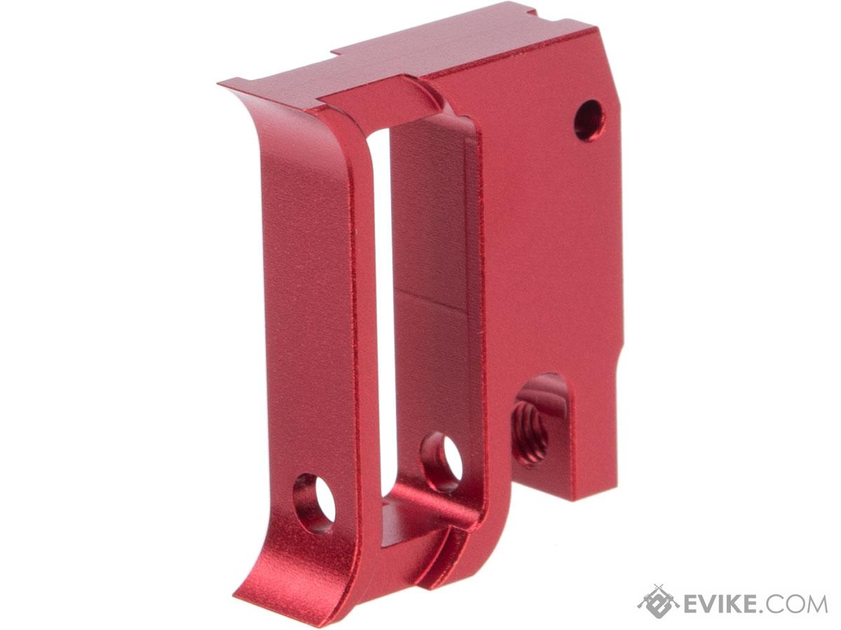 EDGE Airsoft Aluminum Trigger for Hi-CAPA / 1911 Gas Blowback Airsoft Pistols - Type 1 (Color: Red)