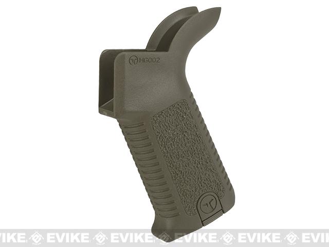 ARES Amoeba Airsoft Type-2 Ergonomic Motor Grip for M4 / M16 Airsoft AEG Rifles (Color: Dark Earth)