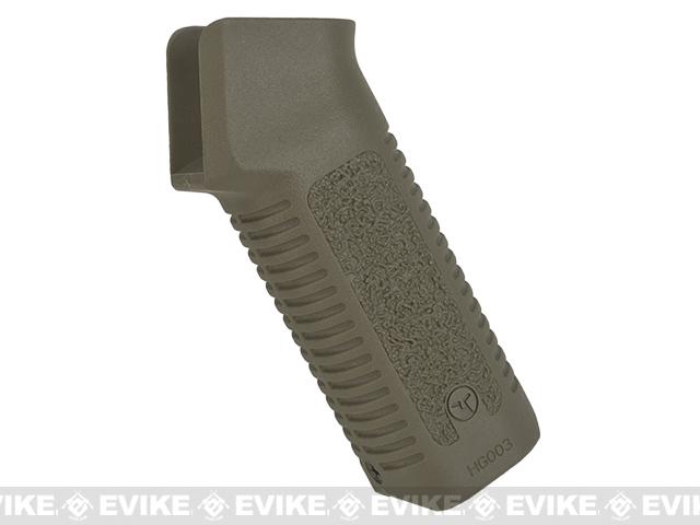 ARES Amoeba Airsoft Type-3 Low Profile Motor Grip for M4/m16 Airsoft AEG Rifles (Color: Dark Earth)