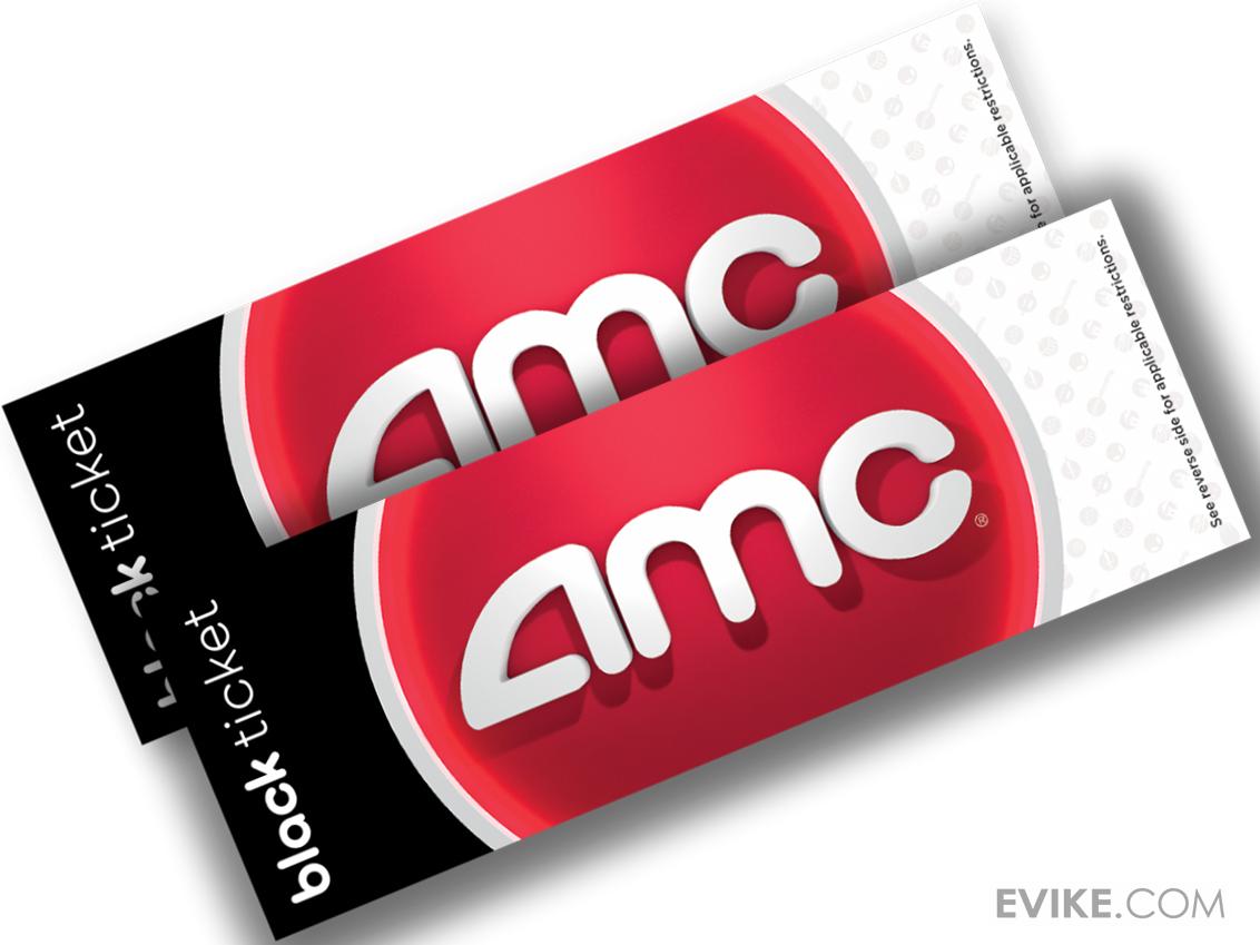 AMC Theater Black Movie Tickets (Package: 2 Tickets)