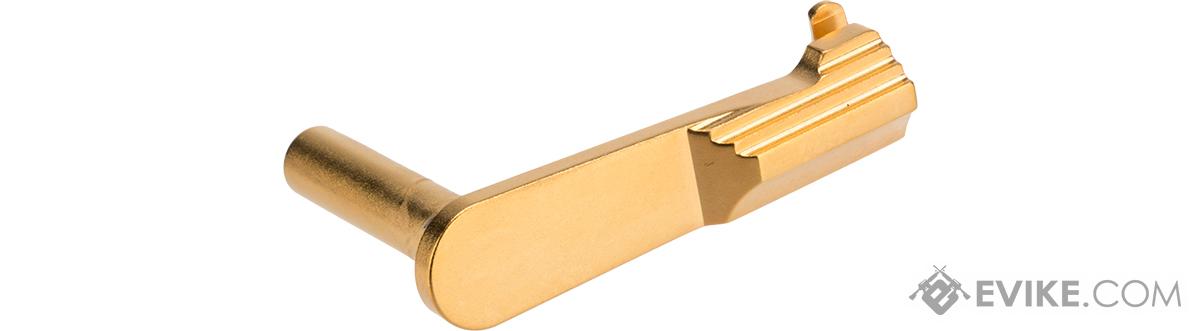 Airsoft Masterpiece Steel Slide Stop (Type: Type 2 / Gold)