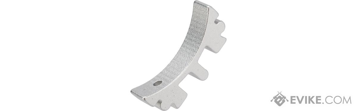 Airsoft Masterpiece Aluminum Puzzle Trigger - Curved Short (Color: Silver)