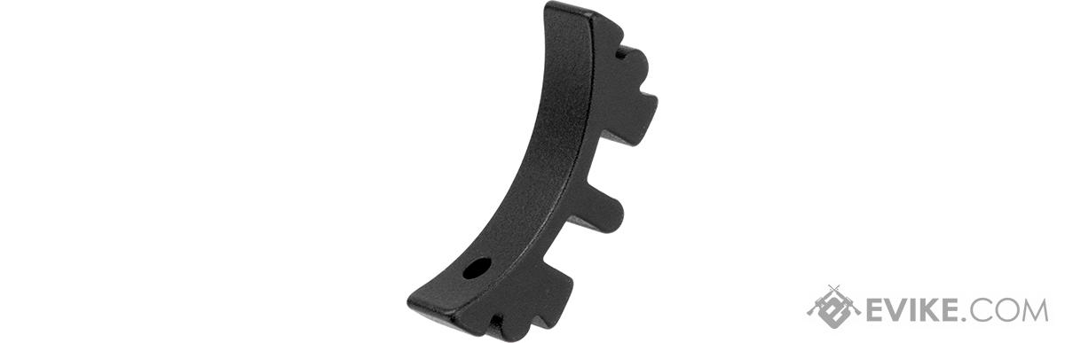 Airsoft Masterpiece Aluminum Puzzle Trigger - Curved Short (Color: Black)