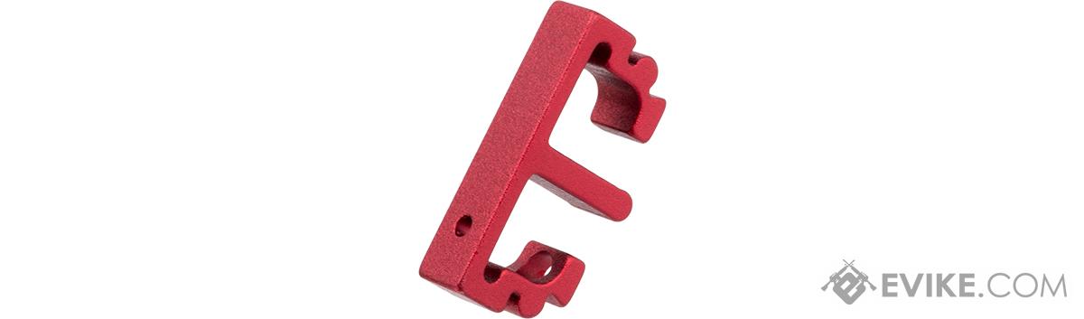 Airsoft Masterpiece Aluminum Puzzle Trigger - Flat Long (Color: Red)