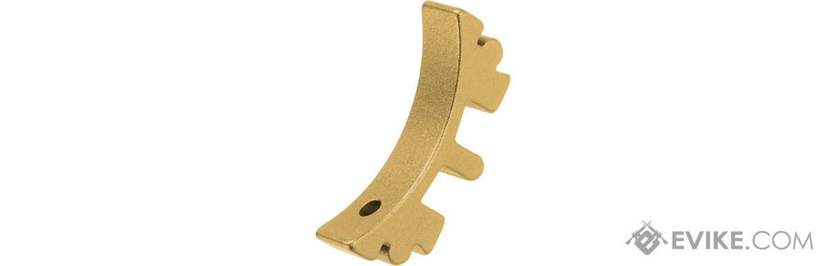 Airsoft Masterpiece Aluminum Puzzle Trigger - Curved Short (Color: Gold)